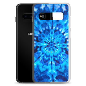 Psychedelic Blue Mandala Samsung Case by Design Express