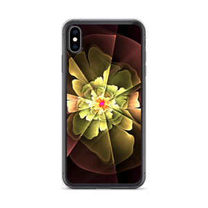 iPhone XS Max Abstract Flower 04 iPhone Case by Design Express