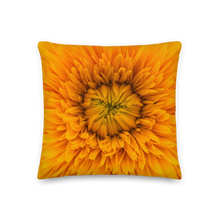 Yellow Flower Premium Pillow by Design Express