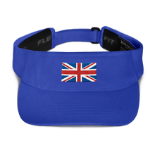 Royal United Kingdom Flag "Solo" Visor by Design Express