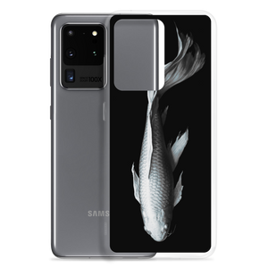 White Koi Fish Samsung Case by Design Express