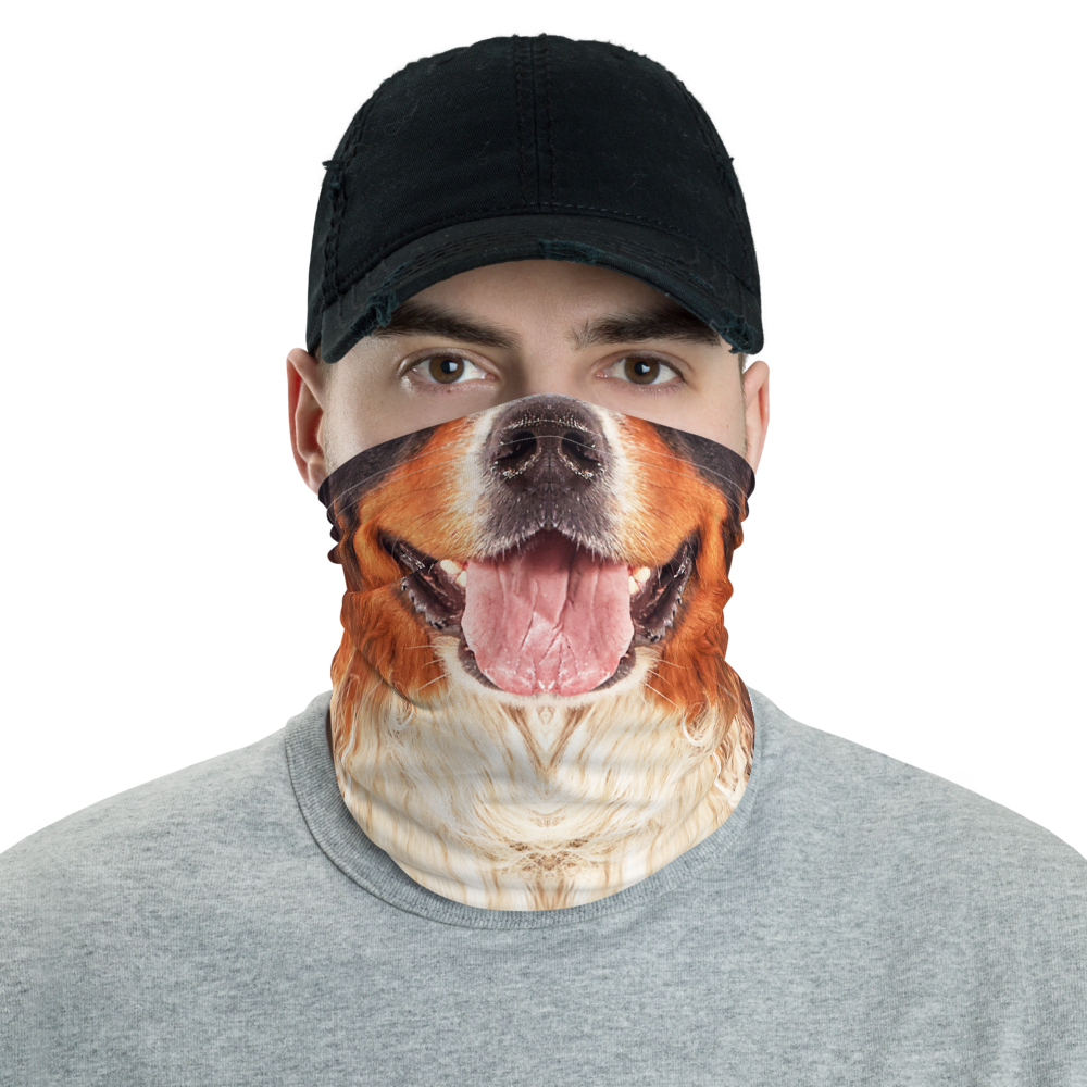 Default Title Bernese Mountain Dog Neck Gaiter Masks by Design Express