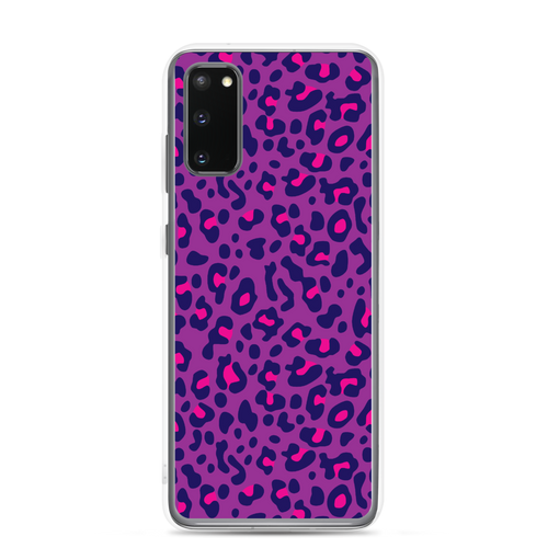 Samsung Galaxy S20 Purple Leopard Print Samsung Case by Design Express