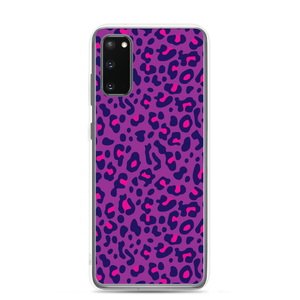 Samsung Galaxy S20 Purple Leopard Print Samsung Case by Design Express