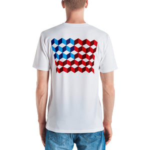 America "Squared" Men's T-shirt by Design Express
