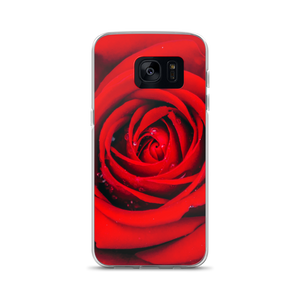 Samsung Galaxy S7 Fresh Red Rose Samsung Case by Design Express