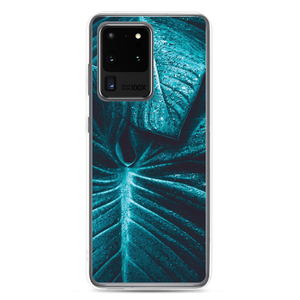 Samsung Galaxy S20 Ultra Turquoise Leaf Samsung Case by Design Express