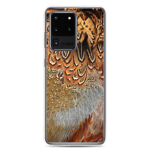 Samsung Galaxy S20 Ultra Brown Pheasant Feathers Samsung Case by Design Express
