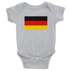 Heather / 6M Germany Flag Infant Bodysuit by Design Express