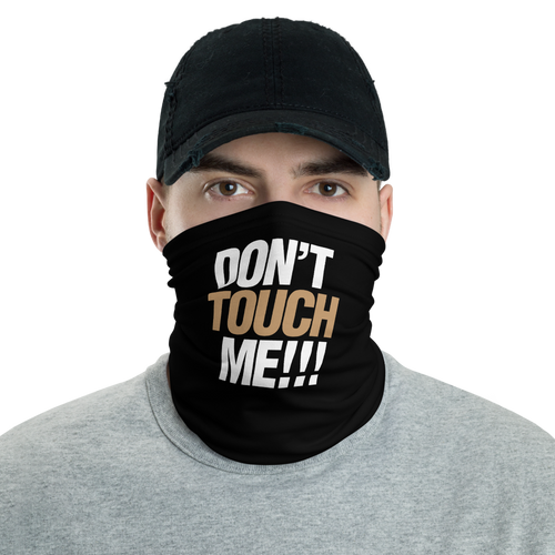 Default Title Don't Touch Me Neck Gaiter Masks by Design Express