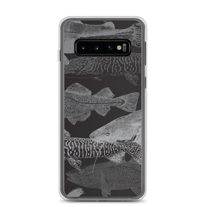 Samsung Galaxy S10 Grey Black Catfish Samsung Case by Design Express