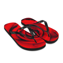 Fresh Red Rose Flip-Flops by Design Express