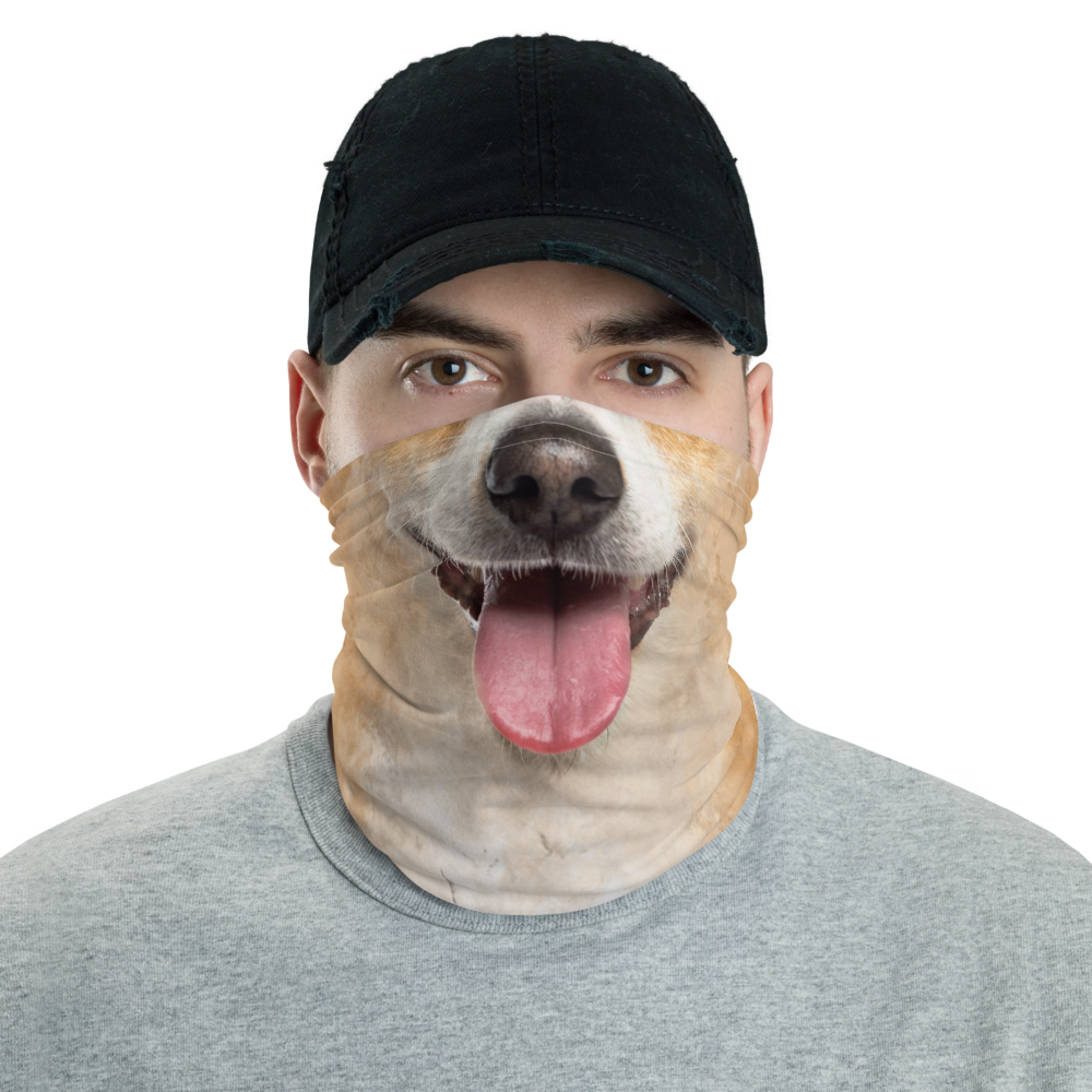 Default Title Jack Russell Terrier Dog Neck Gaiter Masks by Design Express