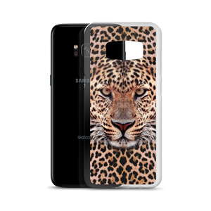 Leopard Face Samsung Case by Design Express