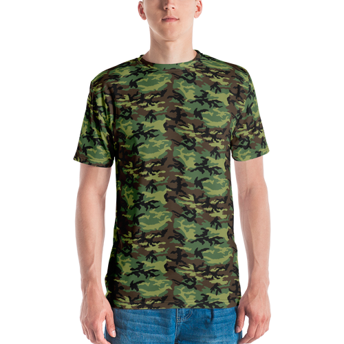 XS Basic Camo Men's T-shirt by Design Express