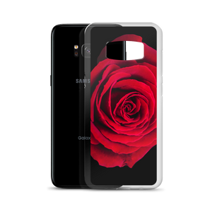 Charming Red Rose Samsung Case by Design Express
