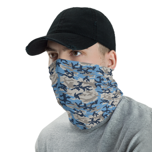 Blue Forest Camo Neck Gaiter Masks by Design Express