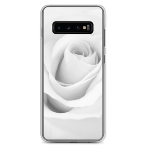 Samsung Galaxy S10+ White Rose Samsung Case by Design Express