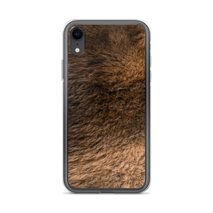 iPhone XR Bison Fur Print iPhone Case by Design Express