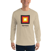 Sand / S Germany "Frame" Long Sleeve T-Shirt by Design Express