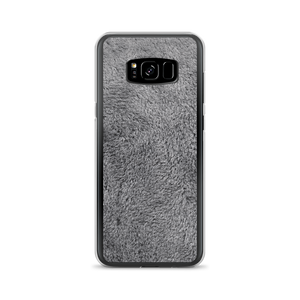 Samsung Galaxy S8+ Soft Grey Fur Print Samsung Case by Design Express