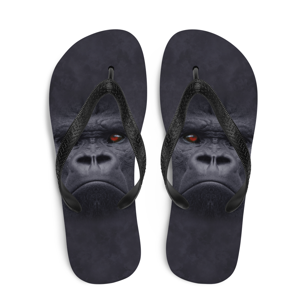 Gorilla flip flops on sale