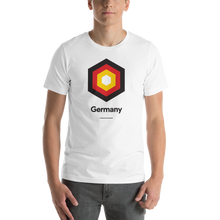 White / S Germany "Hexagon" Unisex T-Shirt by Design Express