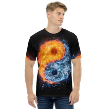 XS Fire & Water Men's T-shirt by Design Express