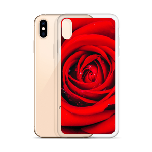 Fresh Red Rose iPhone Case by Design Express