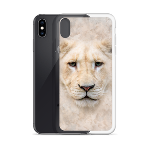 White Lion iPhone Case by Design Express