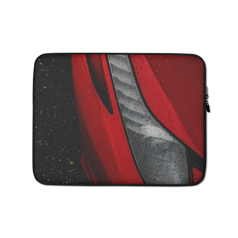 13 in Red Automotive Laptop Sleeve by Design Express