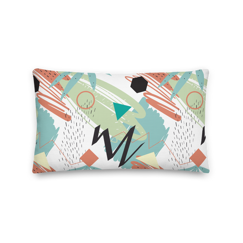 20×12 Mix Geometrical Pattern 03 Premium Pillow by Design Express