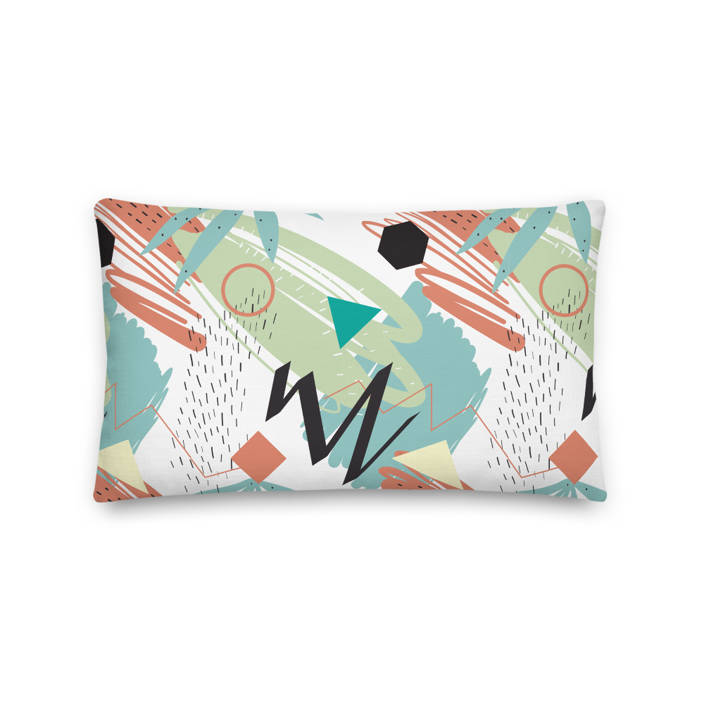20×12 Mix Geometrical Pattern 03 Premium Pillow by Design Express