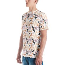 Soft Geometrical Pattern Men's T-shirt by Design Express