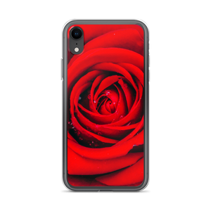 iPhone XR Fresh Red Rose iPhone Case by Design Express