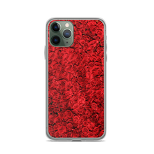 iPhone 11 Pro Red Rose Pattern iPhone Case by Design Express