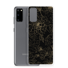 Golden Floral Samsung Case by Design Express