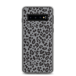 Samsung Galaxy S10 Grey Leopard Print Samsung Case by Design Express