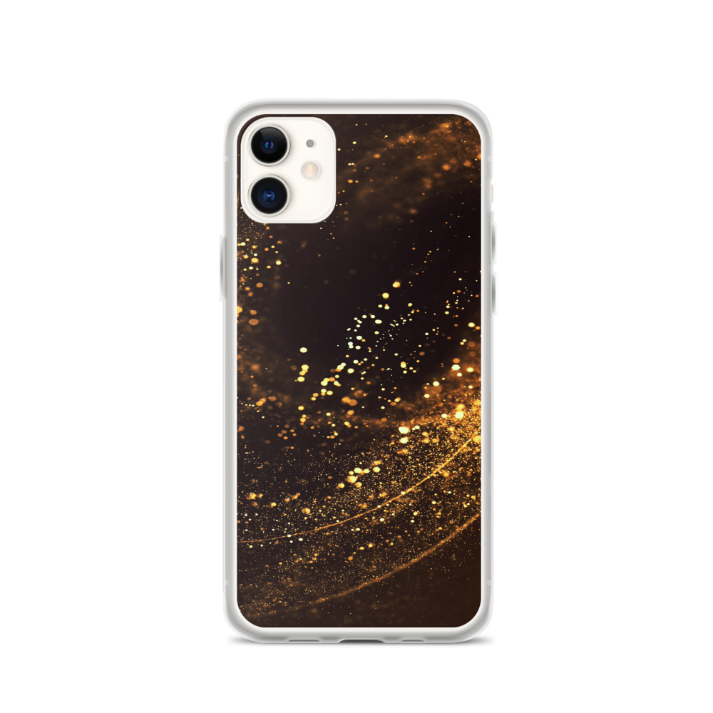 iPhone 11 Gold Swirl iPhone Case by Design Express