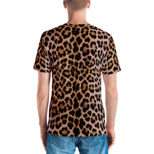 Leopard Face "All Over Animal" Men's T-shirt All Over T-Shirts by Design Express