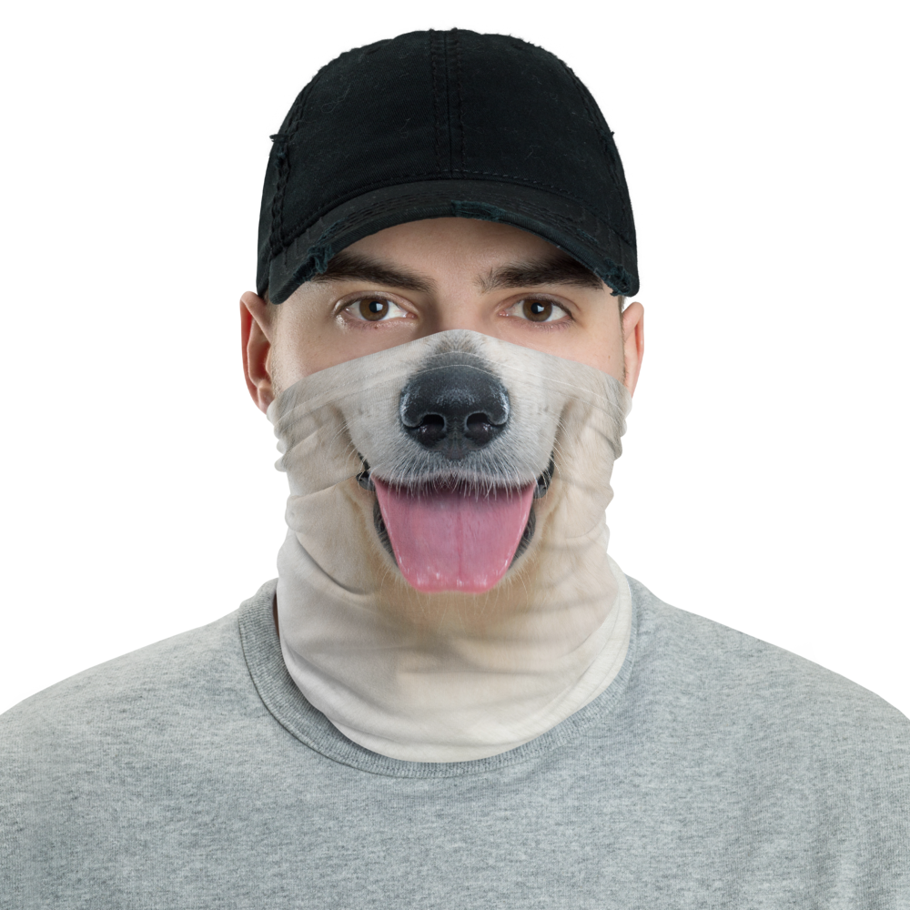 Default Title Great Pyrenees Dog Neck Gaiter Masks by Design Express