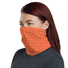 Orange Diamond Neck Gaiter Masks by Design Express