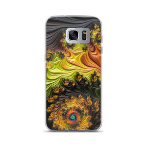 Samsung Galaxy S7 Edge Colourful Fractals Samsung Case by Design Express