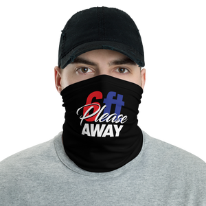Default Title 6ft Please Away RBW Neck Gaiter Masks by Design Express