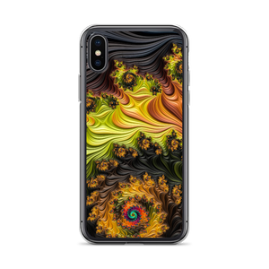 iPhone X/XS Colourful Fractals iPhone Case by Design Express