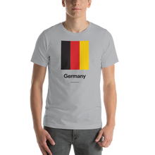 Silver / S Germany "Block" Unisex T-Shirt by Design Express