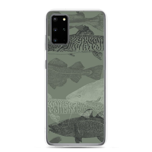 Samsung Galaxy S20 Plus Army Green Catfish Samsung Case by Design Express