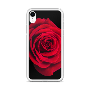 Charming Red Rose iPhone Case by Design Express