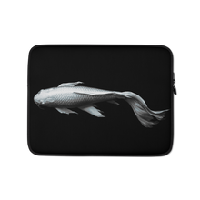 13 in White Koi Fish Laptop Sleeve by Design Express