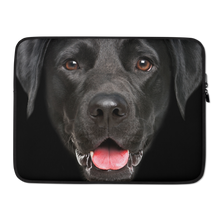 15 in Black Labrador Dog Laptop Sleeve by Design Express